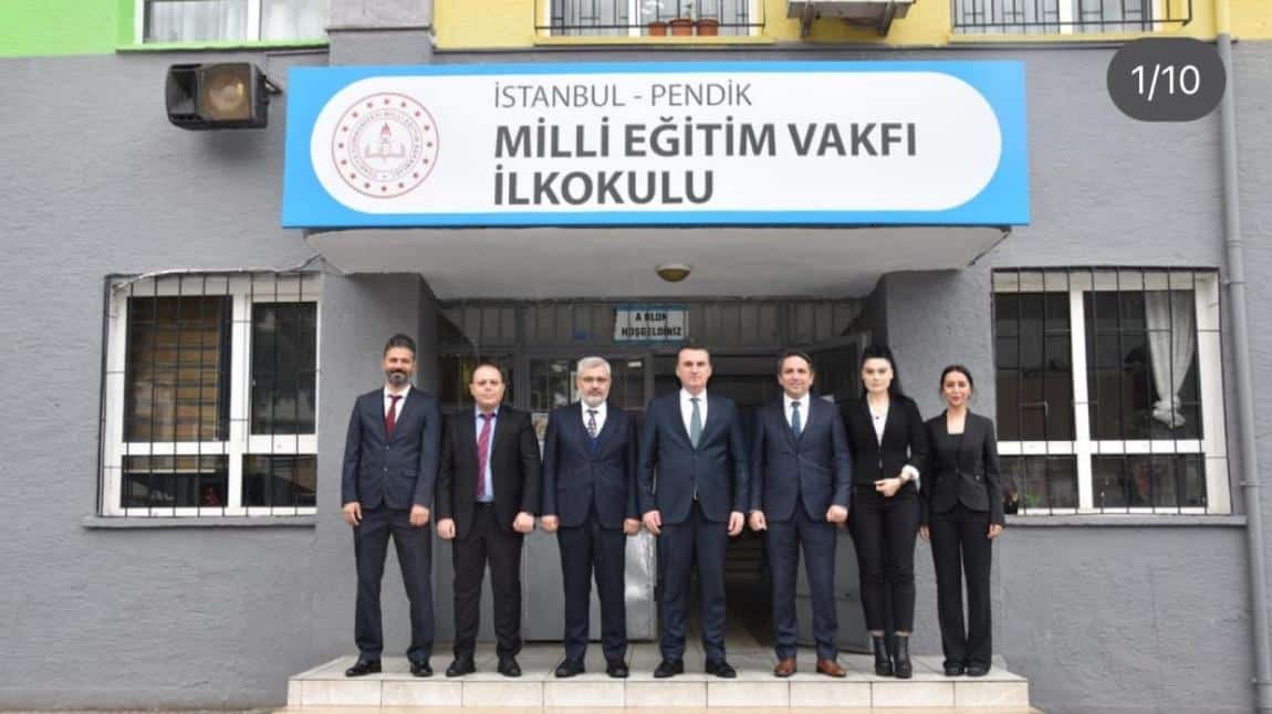 Pendik Kaymakamımız Sn. Mehmet Yıldız ve İlçe Milli Eğitim Müdürümüzün Aytekin Yılmaz'ın okul ziyareti
